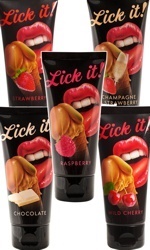 Lick-It, 100 ml, mansikka