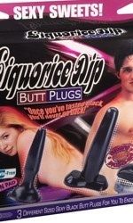 Liquorice Dip Butt Plugs