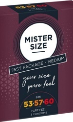 Mister Size Medium 53 / 57 / 60, 3 kpl