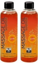 Shiatsu Massage Oil Warming, 250 ml