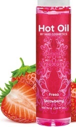 Hot Oil mansikka, 100 ml