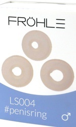 Fröhle penisrenkaat/-mansetit, 3 kpl