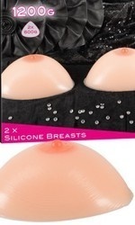 Silicone Breasts, 2 x 600 g