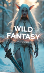 Wild Fantasy -tyttökalenteri 2026