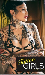 Tattoo Girls -tyttökalenteri 2026